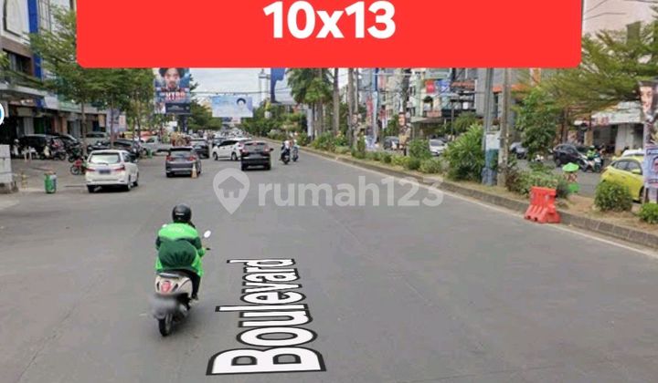 Ruko Jual Boulevard 10 X 20 X 3 Lantai. Tanah Belakang 10 X 13 Jl. Boulevard Panakukkang 
