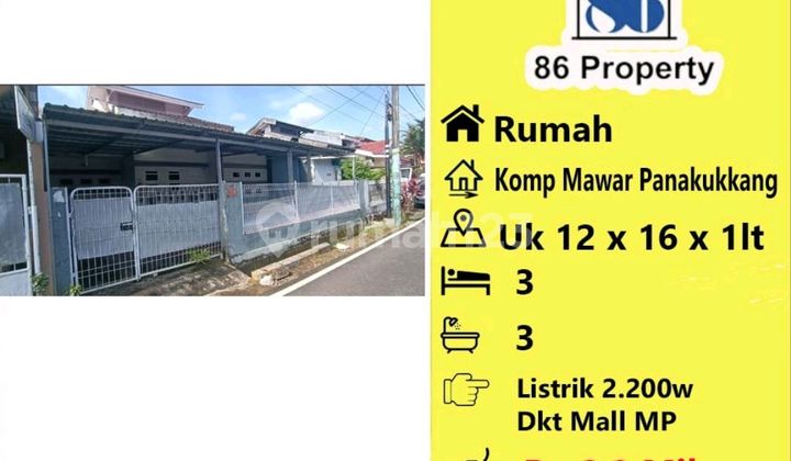 Rumah Kompleks Mawar Jl. Boulevard / Jl.pengayoman Makassar 2