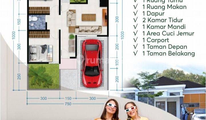 Rumah Minimali, Cantik di Gentan Solo 3