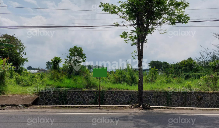 Tanah Strategis 2610 m2 di Nol Jalan Raya Kota Batu GMK03261SAM