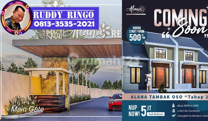 Perumahan Alana Tambak Oso Regency Row Jalan 12m Sidoarjo 19