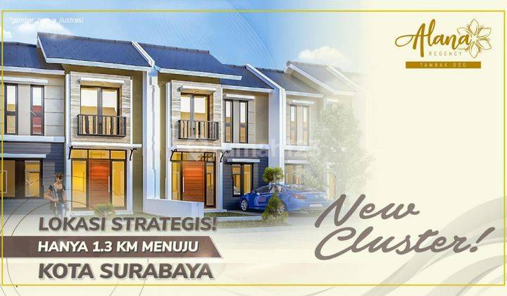 Mulai 500 Jutaan Rumah Minimalis Tambao Oso Gedangan Sidoarjo 2