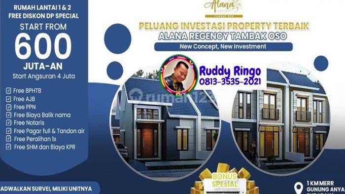 Dijual Perumahan Tambak Oso Regency 500jutaan Kpr Mudah Sidoarjo 2