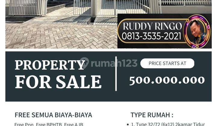 BELI RUMAH DP 0 % TAMBAK OSO (DAPAT HADIA LANGSUNG) SIDOARJO 2