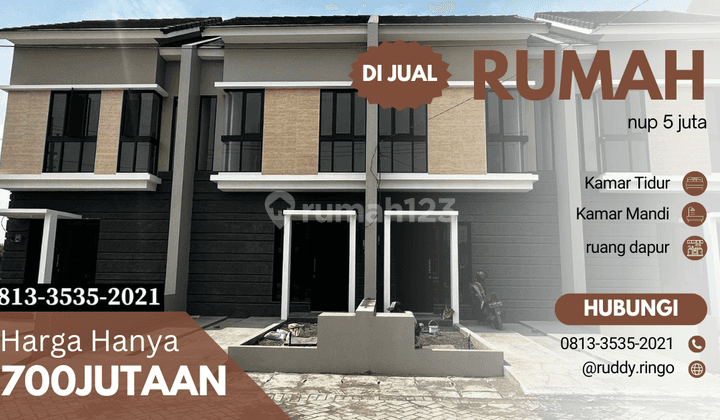  Rumah Murah Gunung Sari Harga 700juta An Gratis Biaya Kpr  2