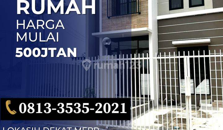 Dijual Rumah Alana Tambak Oso Tahap 3 Harga 500jutaan Free Biaya 1