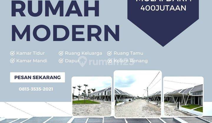 Beli Rumah Perumahan Taman Sukodono Village 400jutaan  2