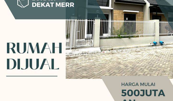 Rumah Alana Tambak Oso Tahap 3 Harga 500jutaan 1