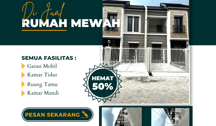 Dijual Rumah Murah Alana Tambak Oso Tahap 3 Harga 600jutaan 1