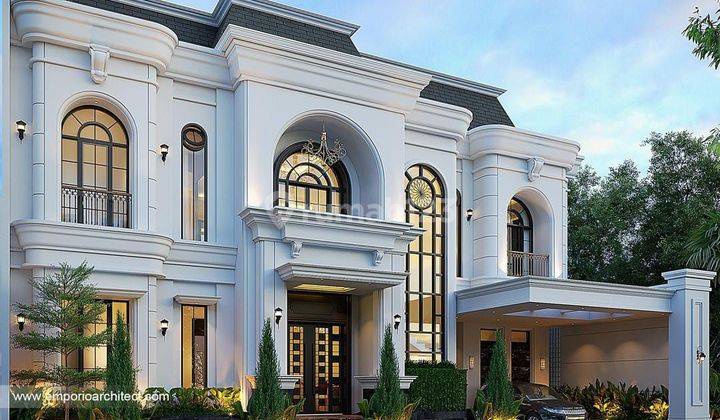 Rumah American Classic plus Kolam Renang di Andara jakarta  2