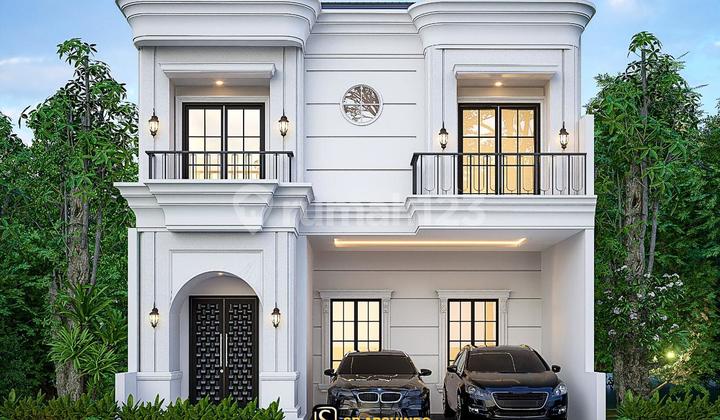 Rumah Classic Modern 2 Lantai di Jagakarsa Jakarta Selatan