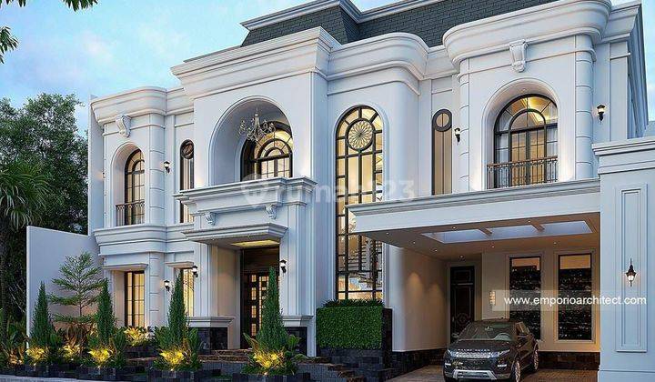 Rumah American Classic plus Kolam Renang di Andara jakarta  1