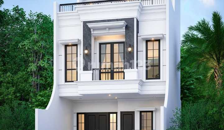 Jual Rumah Classic Modern di Kebagusan Jakarta