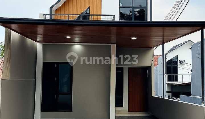 Dijual Rumah Gaya Jepang Modern Dekat Toll Desari 1