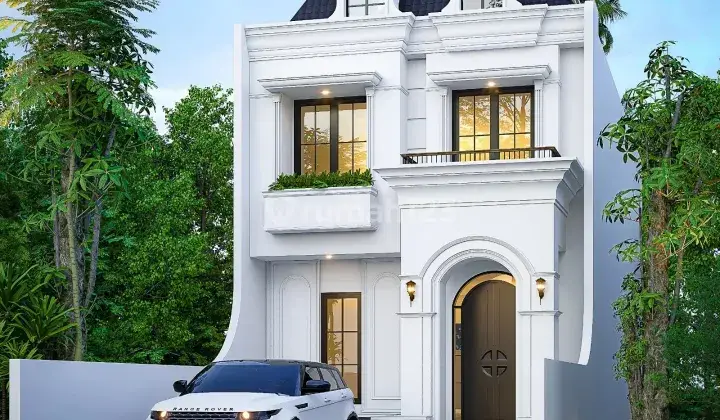 Rumah Murah Model American Classic Dijual di Jagakarsa 1