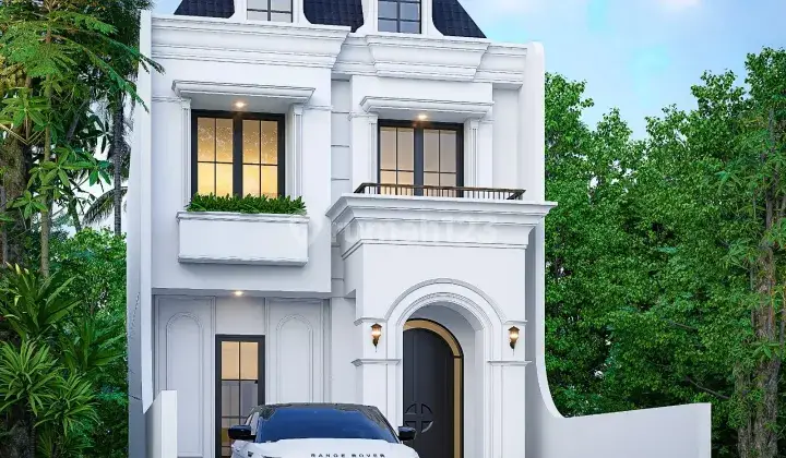 Rumah Murah Model American Classic Dijual di Jagakarsa 2