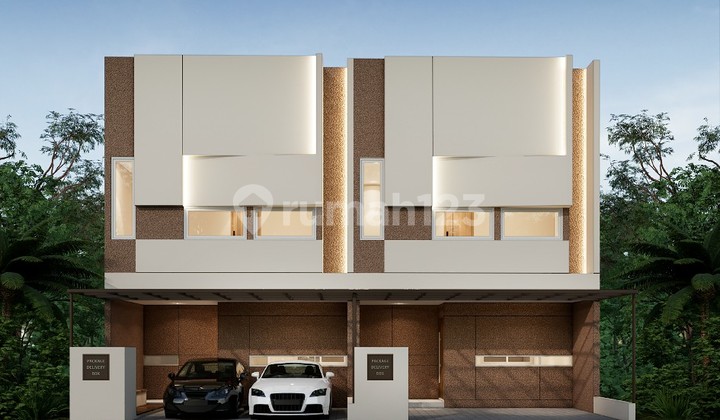 Jual Rumah Modern Minimalis Dekat Pintu Toll Cinere Limo.depok