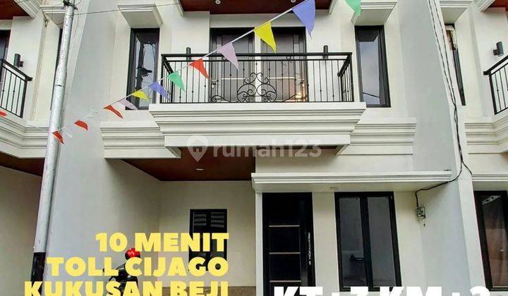 Dijual Rumah Siapa Huni Dekat Gerbang Toll Kukusan Beji 2