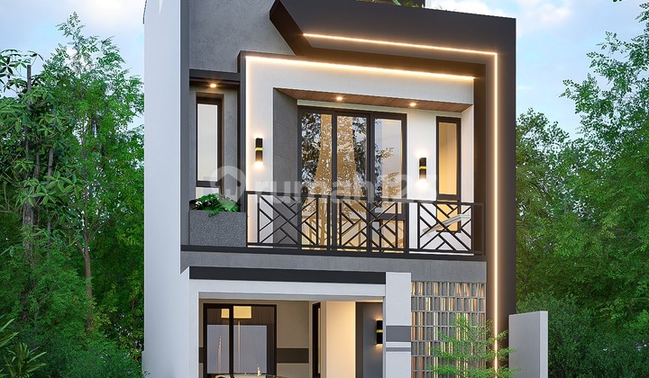 Dijual Rumah Modern Kontemporer di Kebagusan Jakarta Selatan
