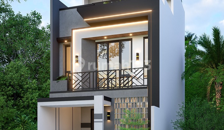 Dijual Rumah Modern Kontemporer di Kebagusan Jakarta Selatan 2