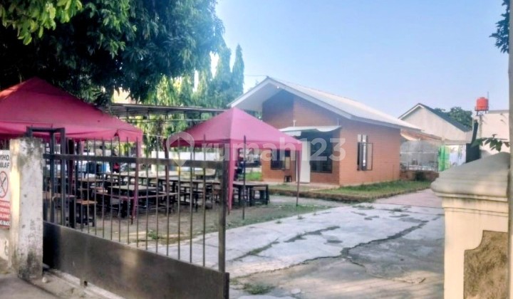 Lahan Komersial Luas Siap Bangun Ex Usaha Kuliner dan Strategis Pinggir Jalan Raya