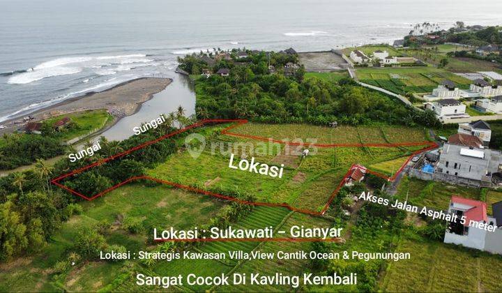 Land Ketewel Los Sungai View Beach SHM  1