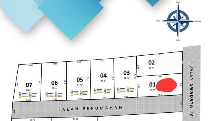 Rumah Murah Siap Huni Akses Strategis Dekat Kampus Ubl 14