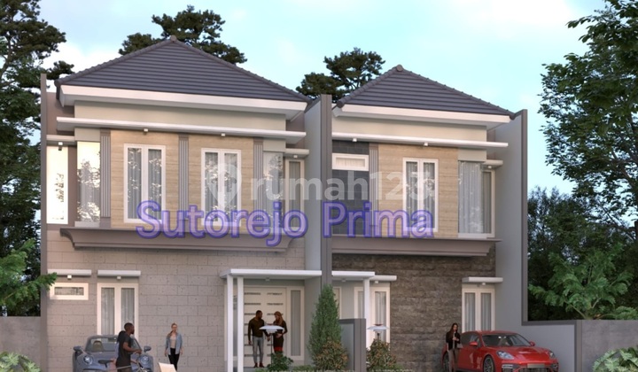 Rumah Baru Gress Sutorejo Prima Utara Ada Taman Sebelah Rumah  2