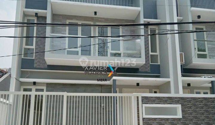 Rumah Model Scandinavian Raya Manyar Tirtomoyo Baru Gress 1