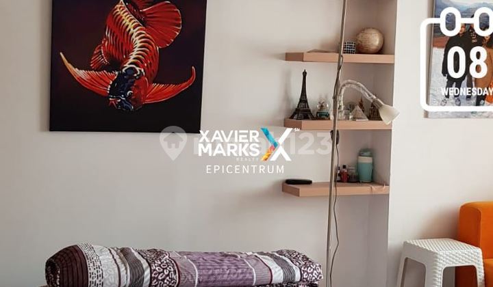 Dijual Apartemen Waterplace Pakuwon Indah Tower B Semi Furnish