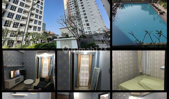 Aspen Residences Apartemen 2 Kamar Tidur Furnished Bagus 1