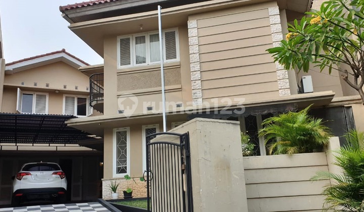 RUMAH FURNISHED Bagus Siap Huni Di Lokasi Strategis Bintaro Sektor 9