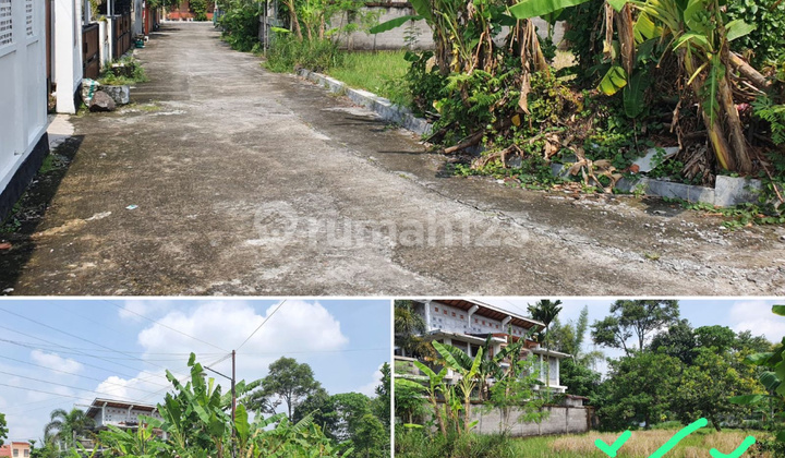 2 Kavling Tanah Perkarangan Murah Jl Kaliurang Km 10