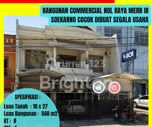 Ruko Strategis Nol Raya Merr Ir Soekano Dkt Rungkut Kertajaya Klampis Dharmahusada 1