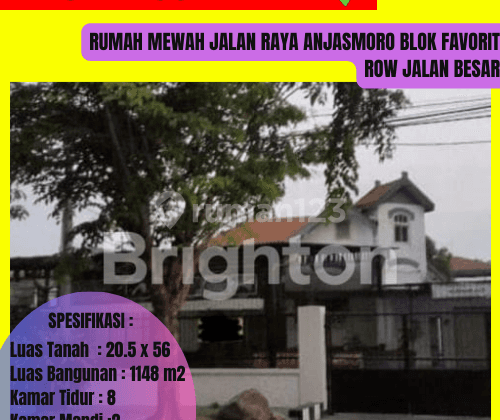 Murah Pusat Kota Surabaya Raya Anjasmoro Dkt Arjuno Tidar Kedungsari 1