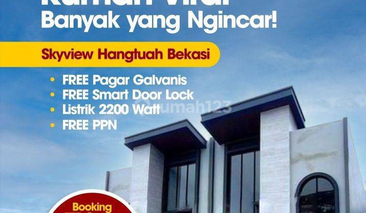 RUMAH CANTIK SKYVIEW @HANGTUAH GRAND RESIDENCE CITY SETU BEKASI 1