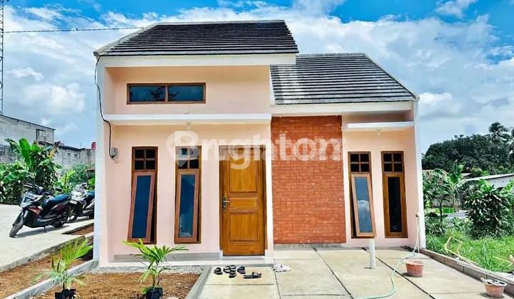 RUMAH MURAH LOKASI STRATEGIS DEKAT STASIUN COCOK UNTUK KELUARGA KECIL HARGA TERJANGKAU DAN KUALITAS TERJAMIN