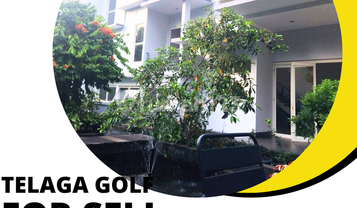 Dijual Cepat Rumah Rindang Asri Telaga Golf BSD City