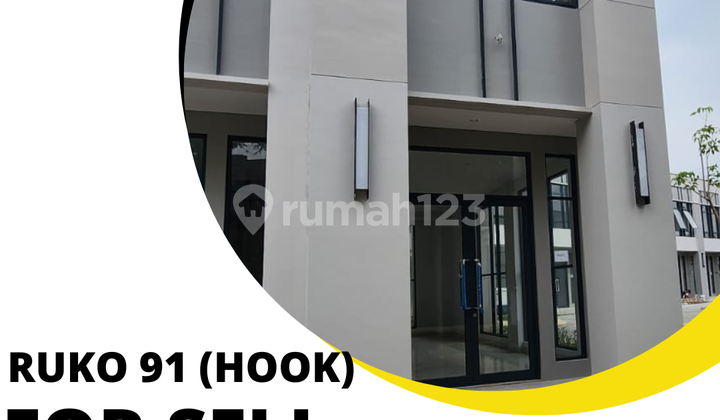 2-Story Shop House for Sale at Ruko 91 District BSD, 3-Side Glass Hook 2-Story Shop House for Sale at Ruko 91 District BSD, 3-Side Glass Hook