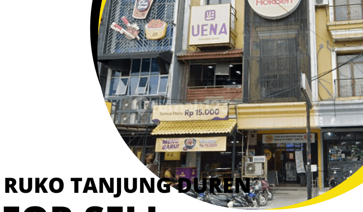 Ruko Dijual di Seberang Kfc Tanjung Duren SHM Dan Sangat Ramai 1