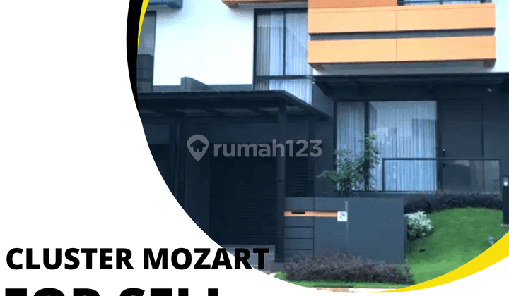 Dijual Cluster Mozart Gading Serpong Full Interior Full Furnish  1