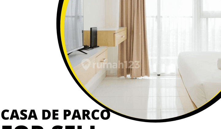 Dijual Apartemen Casa De Parco Bsd Full Furnish Harga Sahabat  1