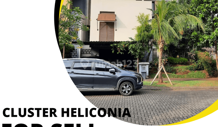 DIJUAL Cepat Cluster Mewah di Heliconia De Park BSD City Strategis 1