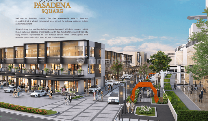 Dijual Ruko Pasadena Square Gading Serpong Kawasan Baru Mewah  1