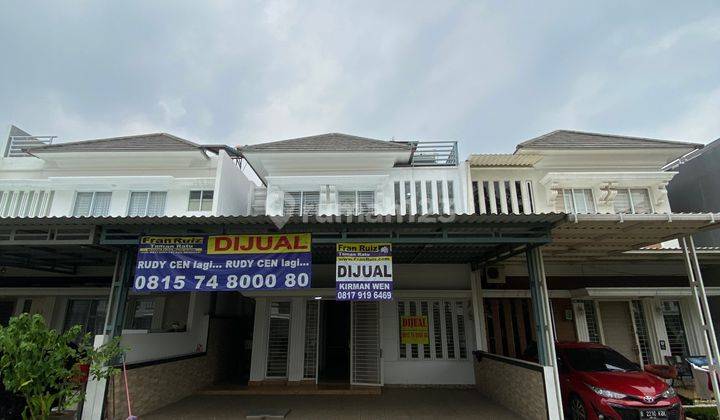 Leon K Dijual Rumah Di Casajardin 8X15 Casa Jardin Depan Taman  1