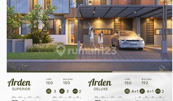 Dijual Rumah Minimalis di Citraland Surabaya Barat