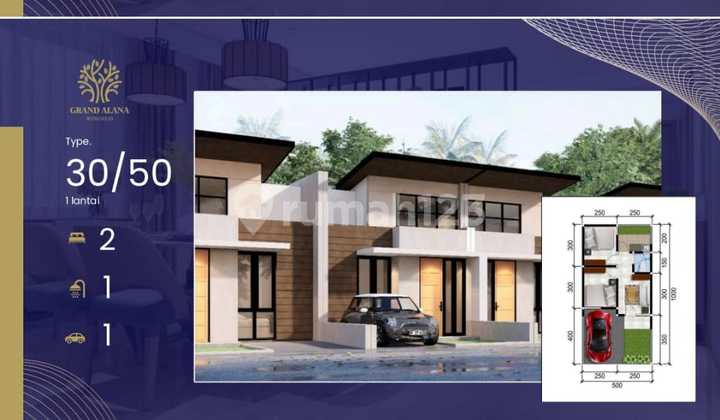 Dijual Rumah di Grand Alana Wonorejo Surabaya Timur