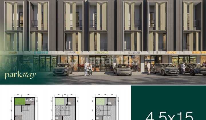 For Sale Shop House Parkstay Strategic Location Near UPN East Surabaya University