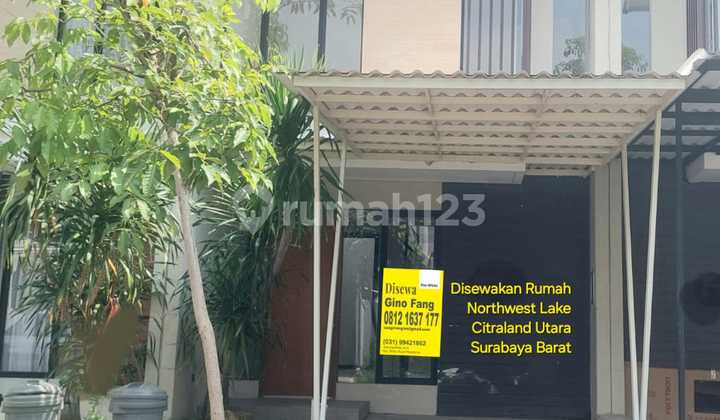 Disewakan Rumah Minimalis Di Northwest Lake Citraland Utama