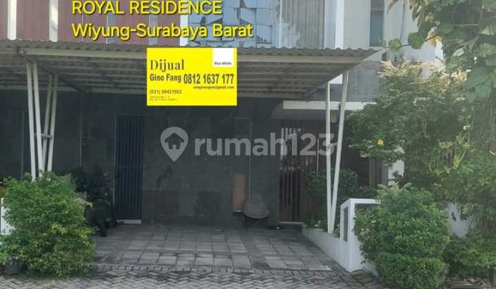 Dijual Cepat Rumah Modern Minimalis Di Royal Residence Wiyung Surabaya Barat